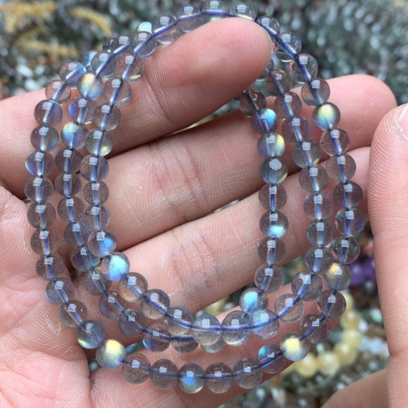 【闪购商品】拉长石手链未镶嵌