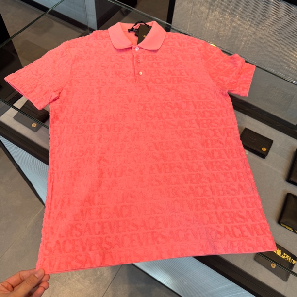 全新未使用 VERSACE/范思哲 俩周左右回国/男士Polo衫