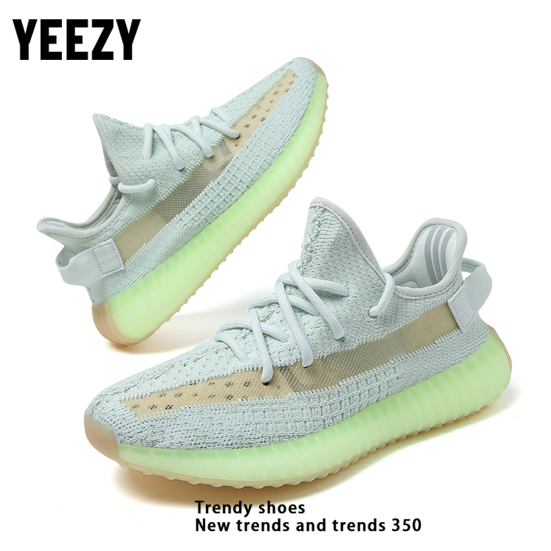 Yeezy椰子鞋「亚洲海盐」夏季透气潮鞋男女百搭运动休闲鞋