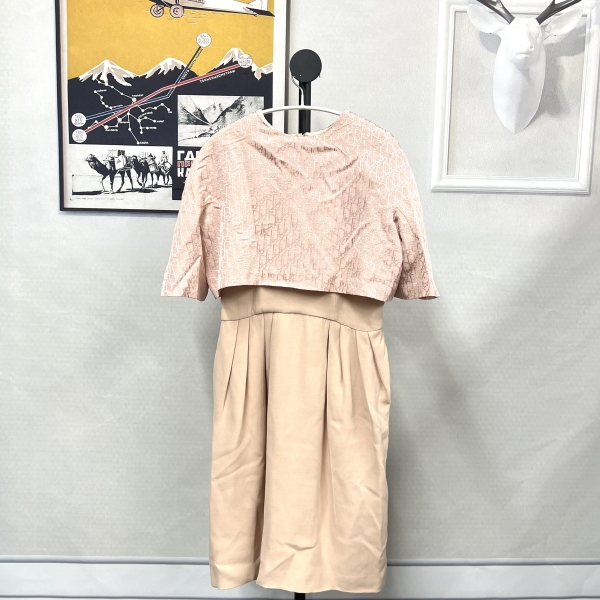 迪奥/真丝/连衣裙/95新/市场价21000/畅0927