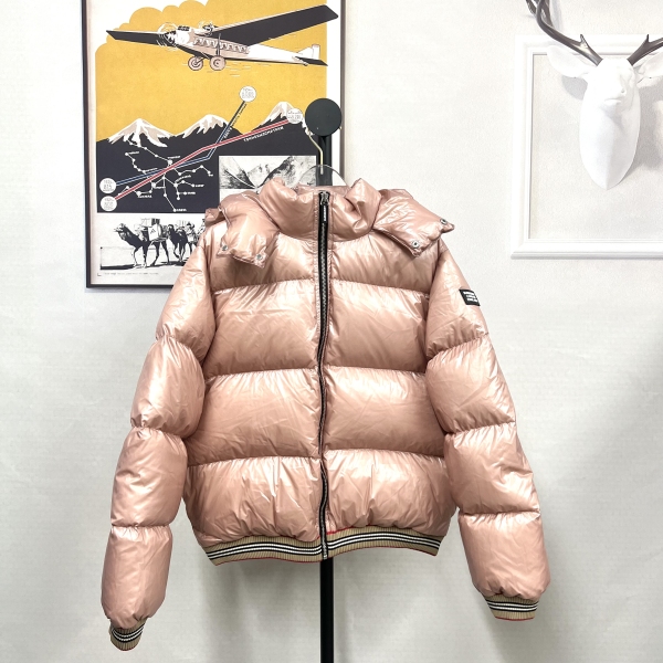 博柏利/聚酰胺纤维/羽绒服/95新/市场价13000/宇1027