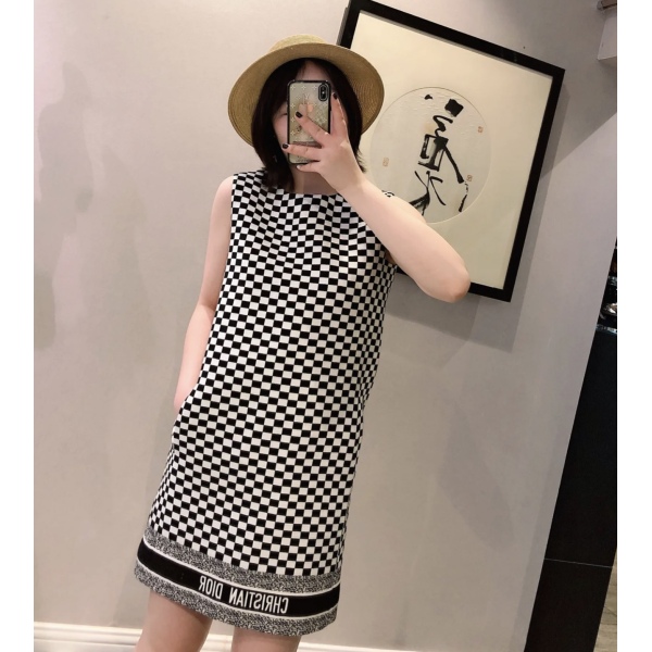 迪奥/100 %棉/连衣裙/95新/市场价21900/z0724