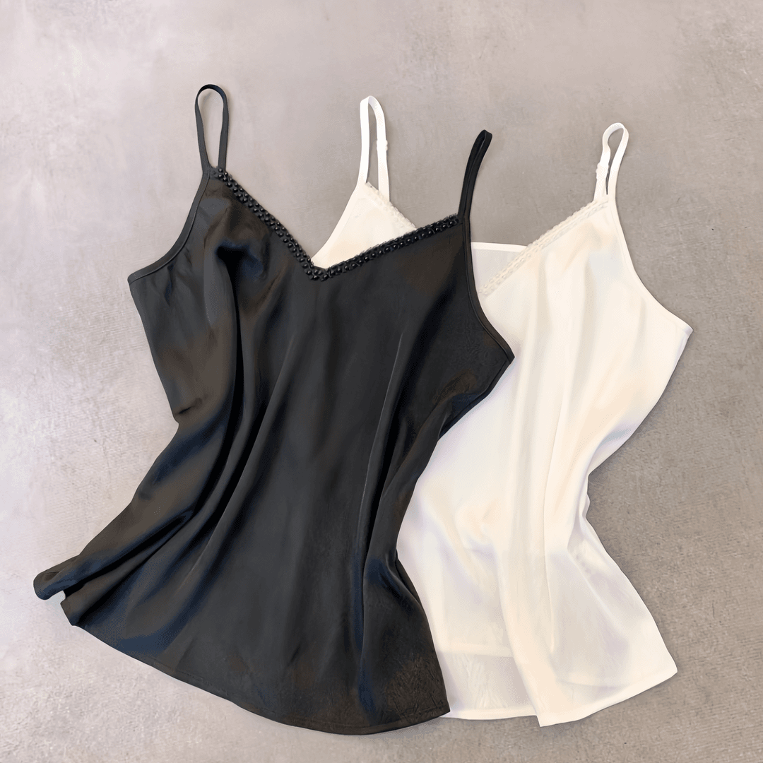 9826女背心打底吊带内搭气质白色显瘦女士小众无袖纯色白色黑色