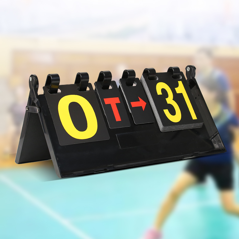计分器篮球计分牌翻分卡片记分板台球比赛乒乓球可翻桌面板记分牌