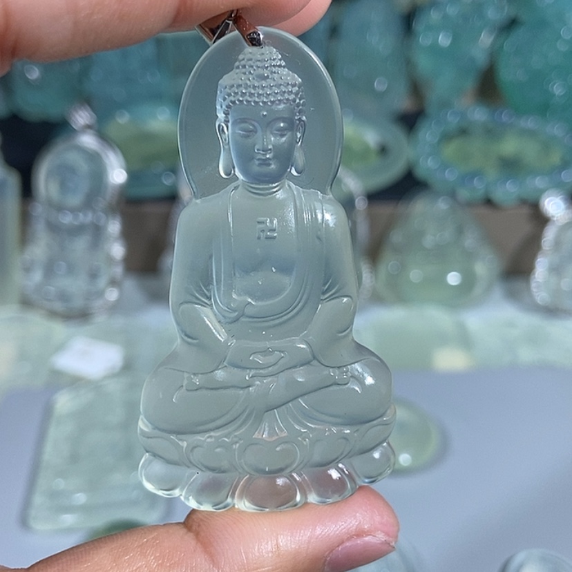 【闪购商品】定制岫玉吊坠未镶嵌隔*