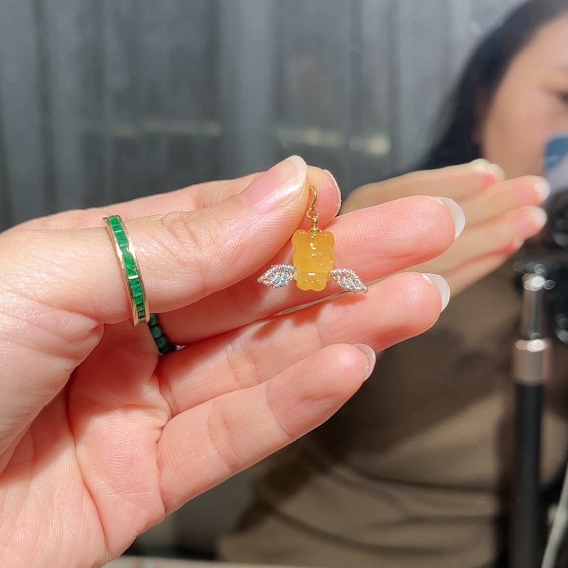 【闪购商品】琥珀戒指未镶嵌