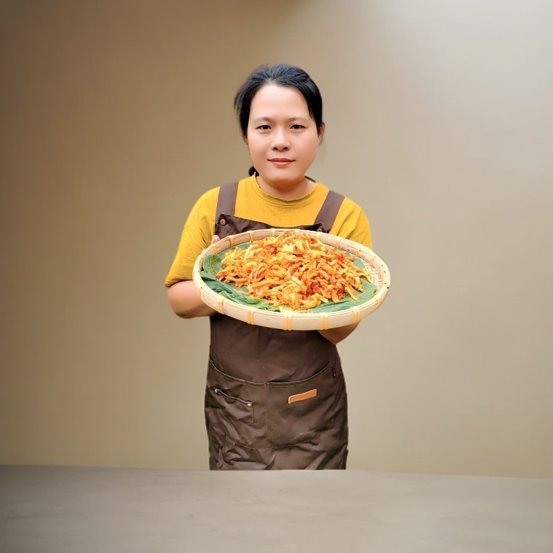 湖南隆回大观木子脆萝卜干（450克一瓶）