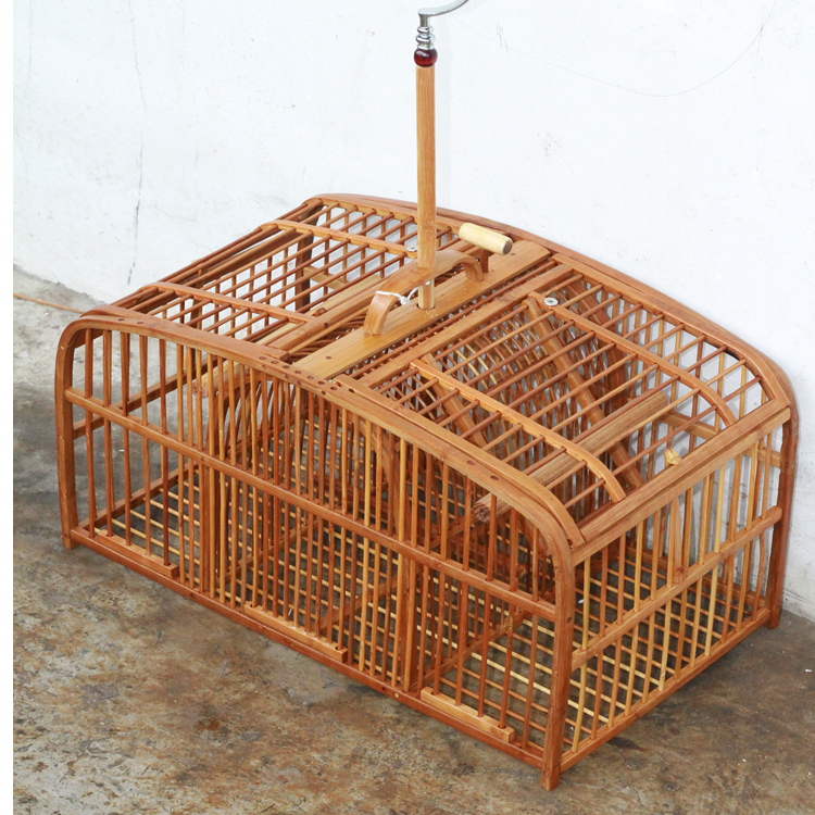 画眉八哥两门开上山磁铁防风笼丝距一点五。（46x27x26）（送保养油）
