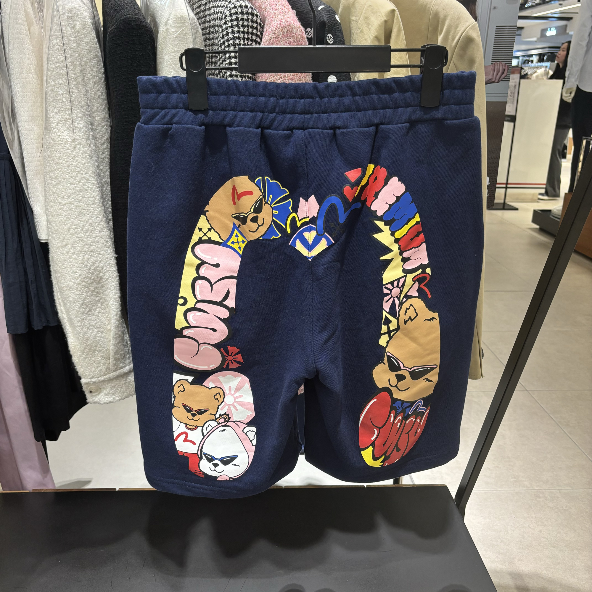 1Evisu 705装韩国代购韩版专柜正品新款情侣时尚T恤夏季短裤