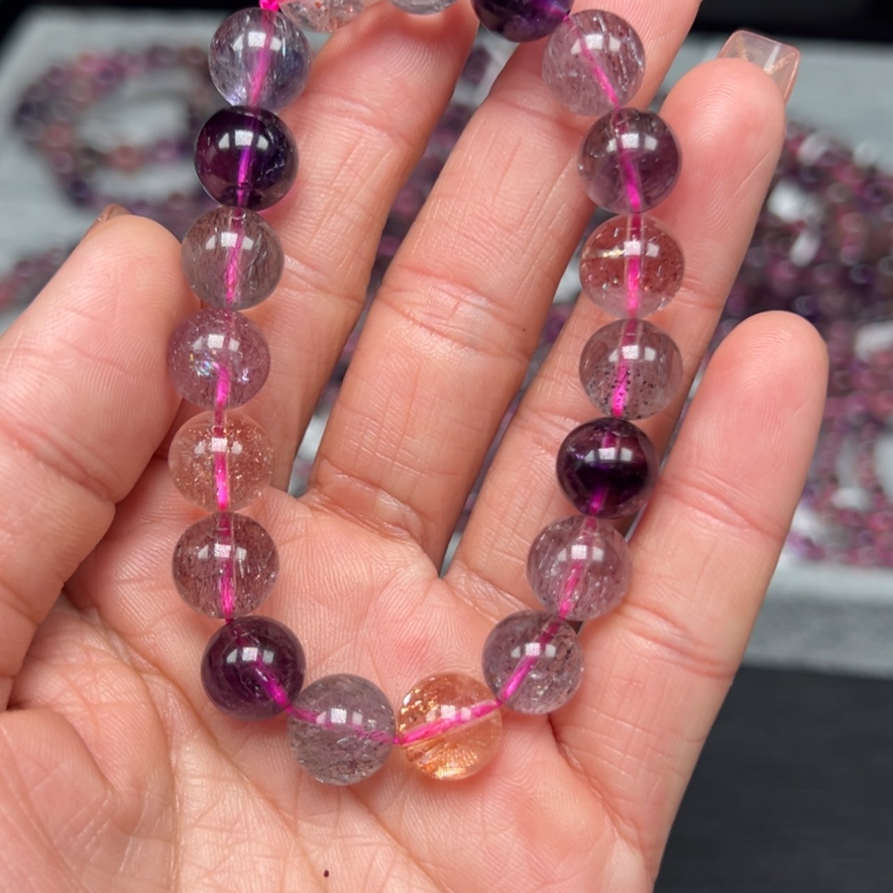 【闪购商品】水晶手链未镶嵌缪32克