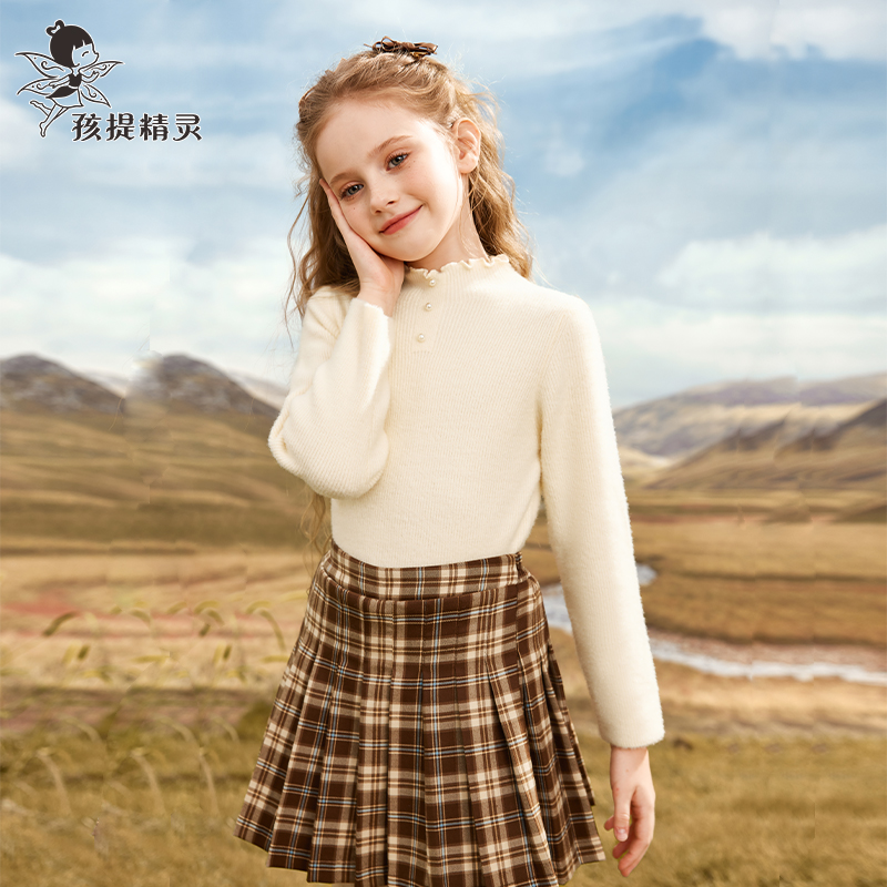 儿童上衣童装打底衫毛衣女童大童秋冬儿童上衣童装打底衫毛衣4054