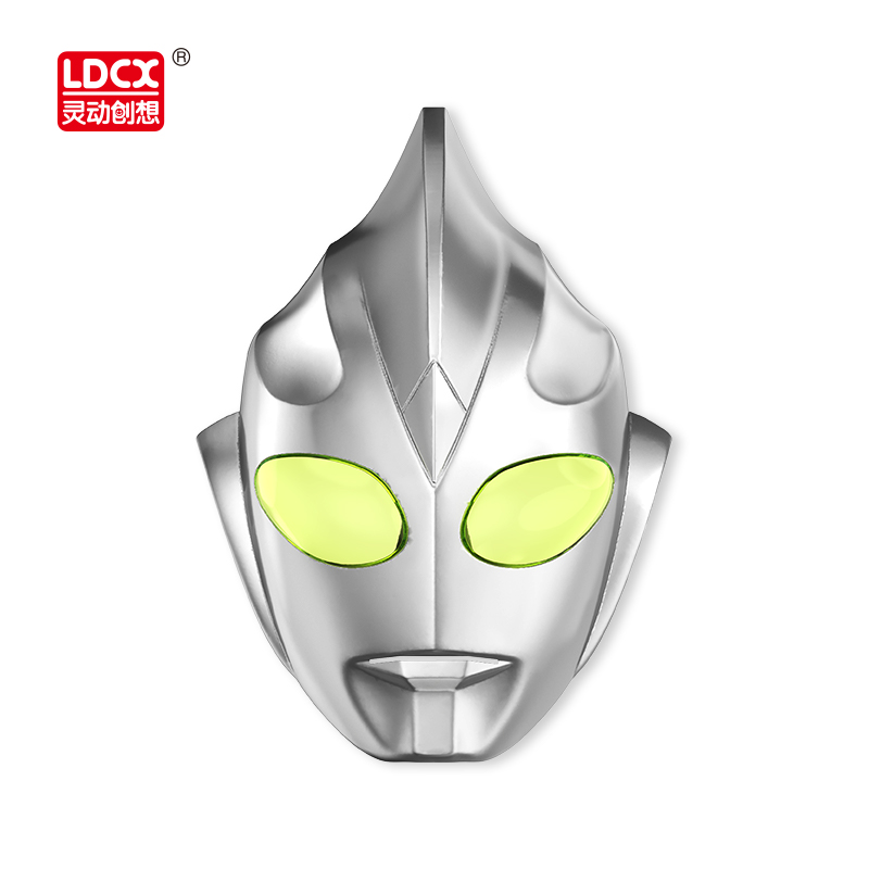 奥特曼正版面具迪迦泽塔德凯头套头盔礼物网红高档小孩儿童玩具