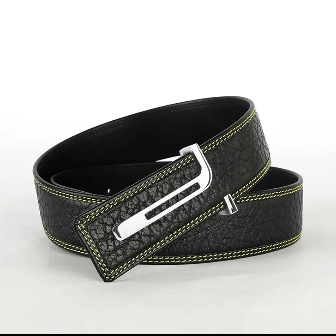 【非洲野牛皮】男士高档野牛皮休闲时尚真牛皮皮带潮流百搭经典奢侈