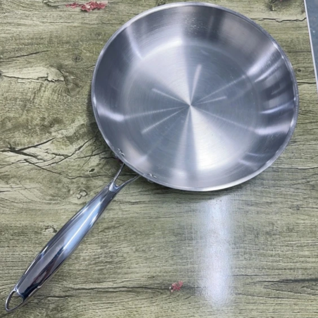 家用不锈钢煎锅28cm