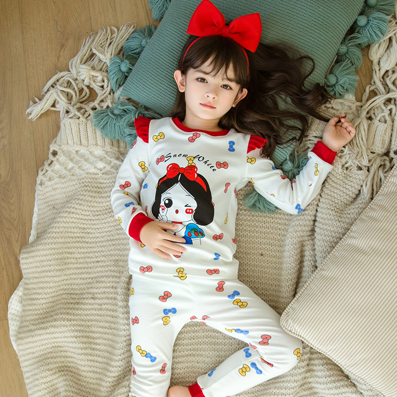 儿童2025新款秋衣秋裤保暖女童内衣套装春秋家居服宝宝睡衣打底衫