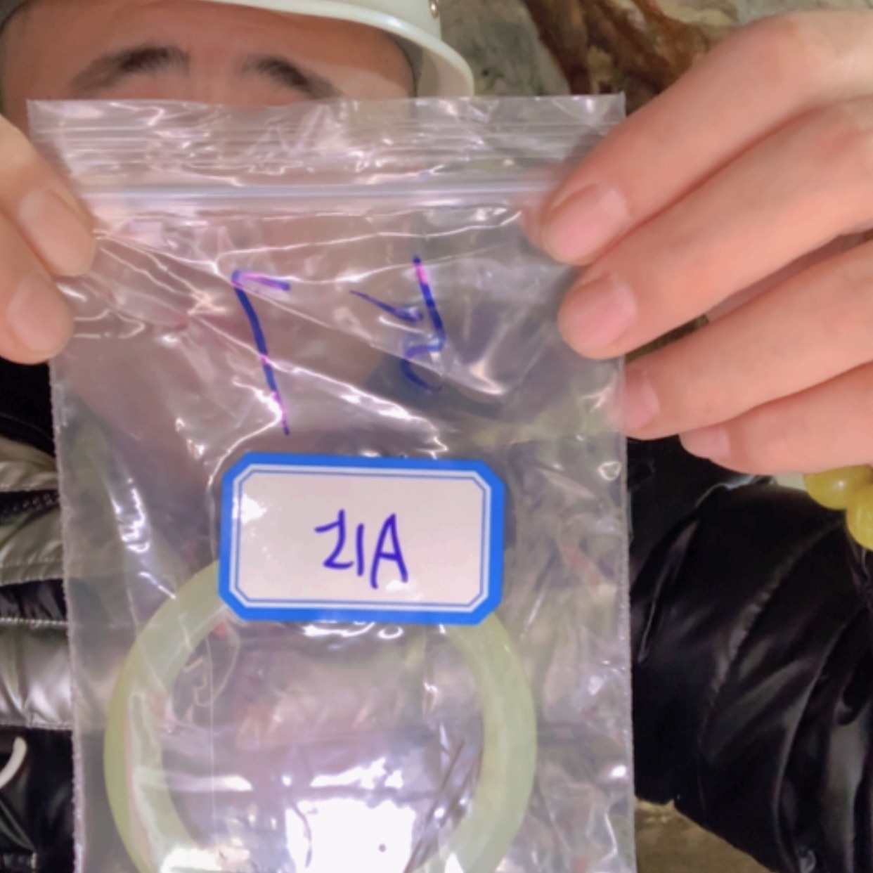 【闪购商品】蛇纹石玉手镯未镶嵌用****9