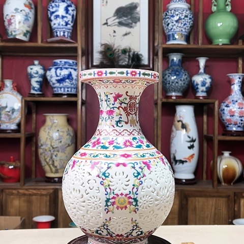 瓶景德镇陶瓷艺术品