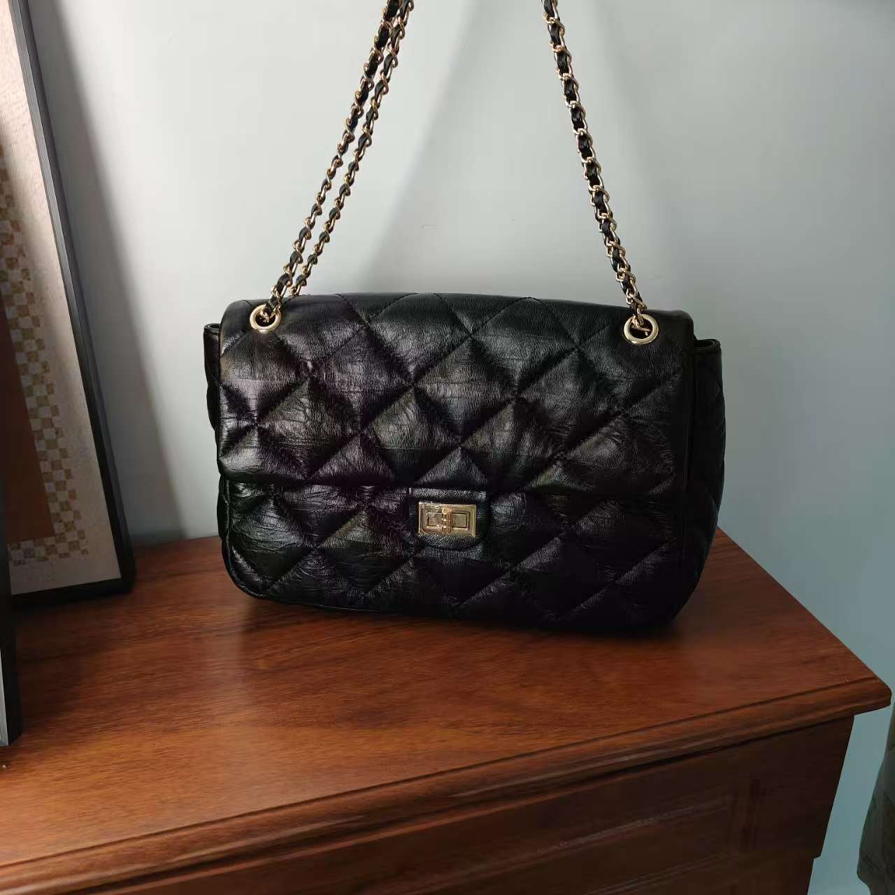 链条包大容量单肩斜挎