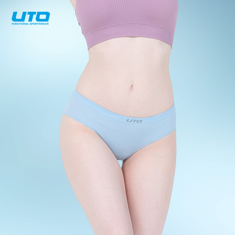 UTO/悠途炫系列零感女士运动内裤户外运动跑步透气速干无痕内裤