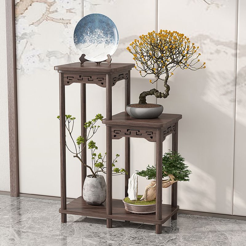 [小扬哥推荐]茶水架台实木新中式博古架茶叶置物架客厅办公室小茶