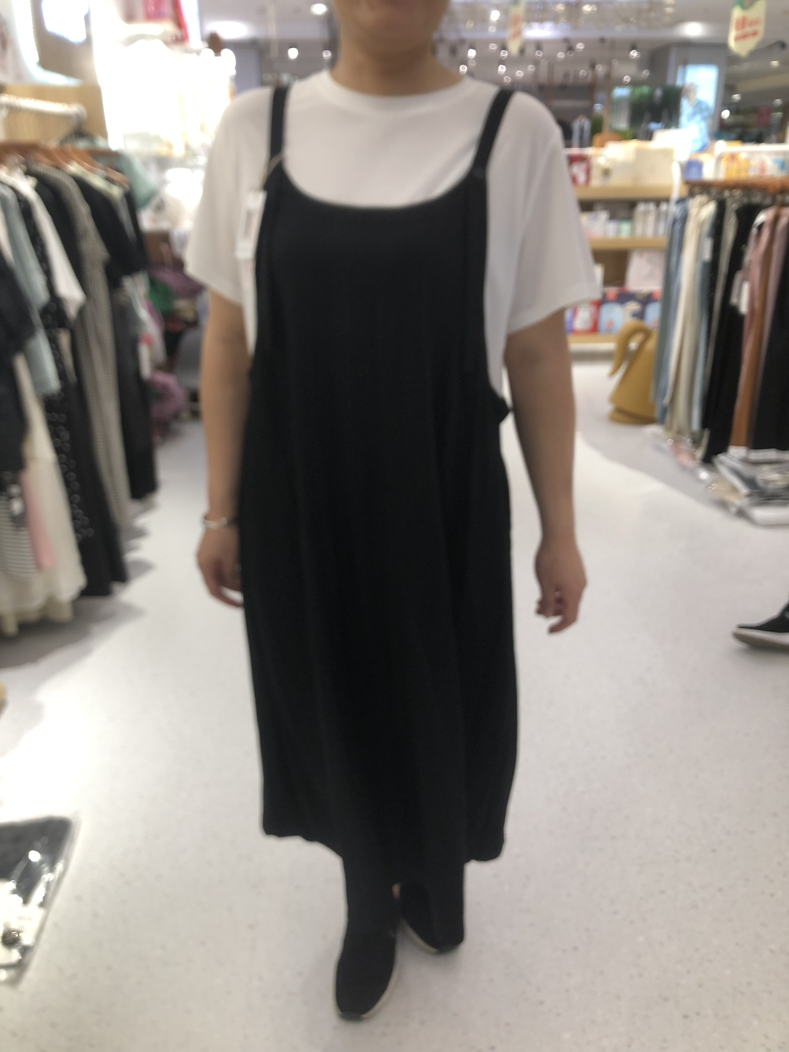 假两件简约连衣裙