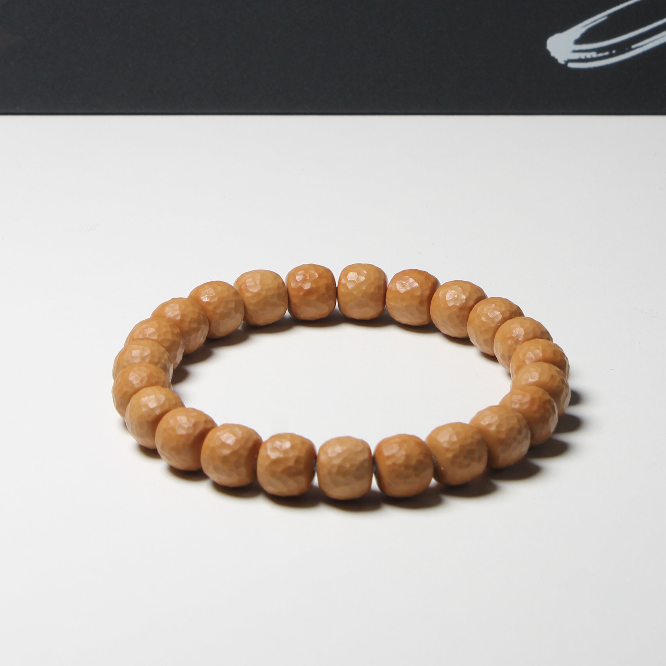 一尘出品猴头手串锤纹全品无暇原色手串文玩