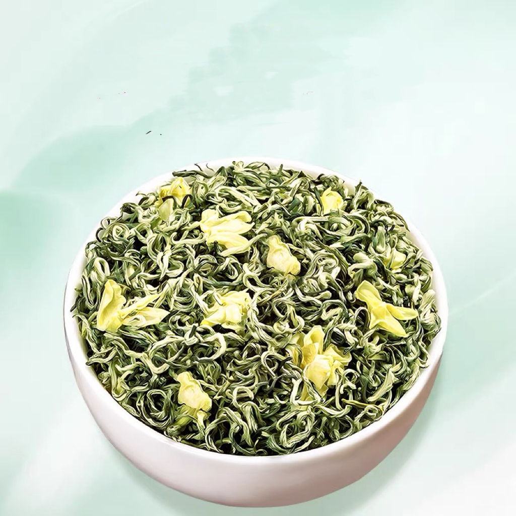 茉莉绿雪芽 茉莉花绿茶 茉莉花茶 茉莉绿茶