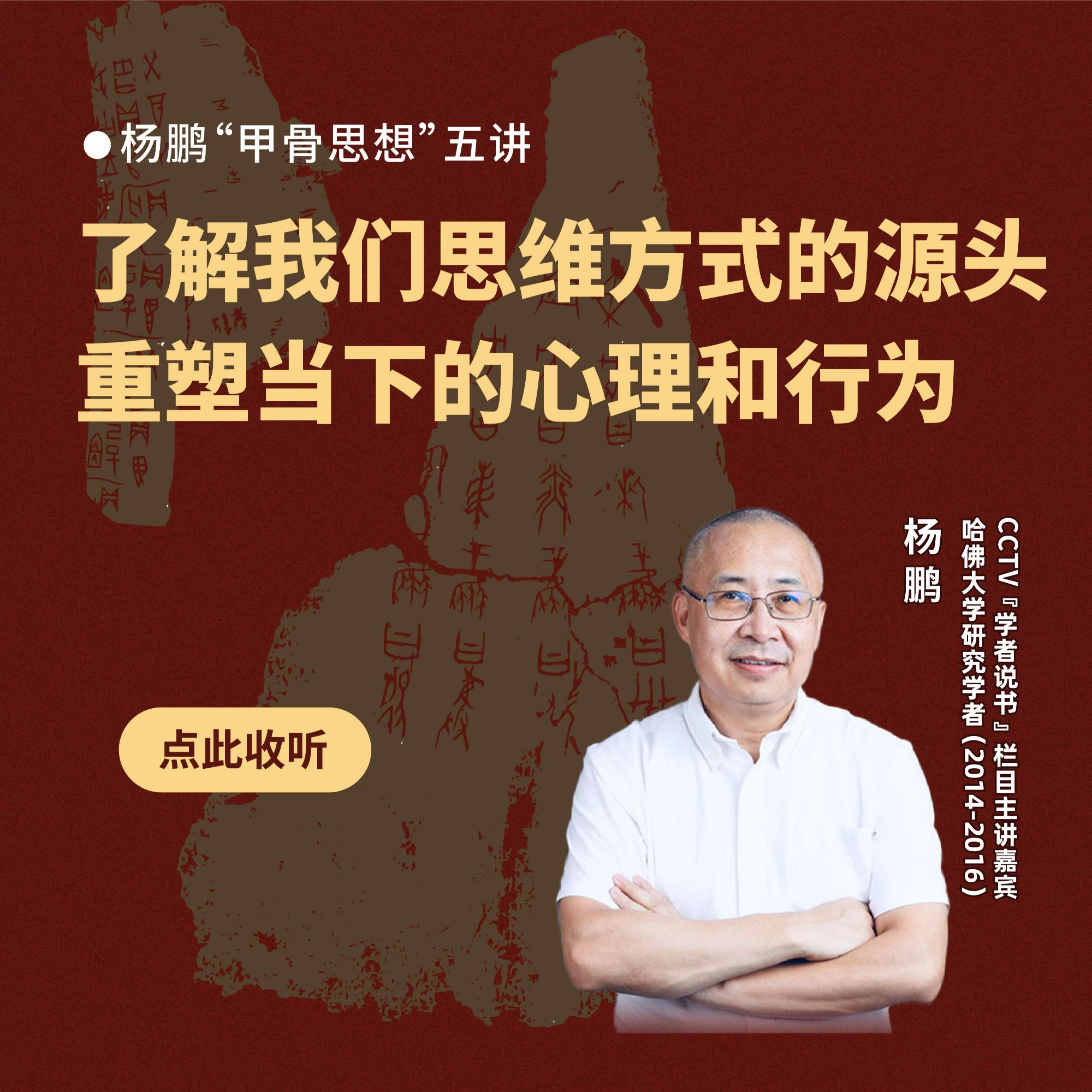 杨鹏”甲骨思想“五讲