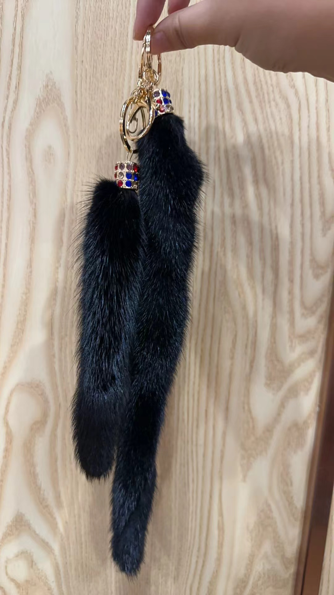 （福利款）水貂尾巴钥匙链