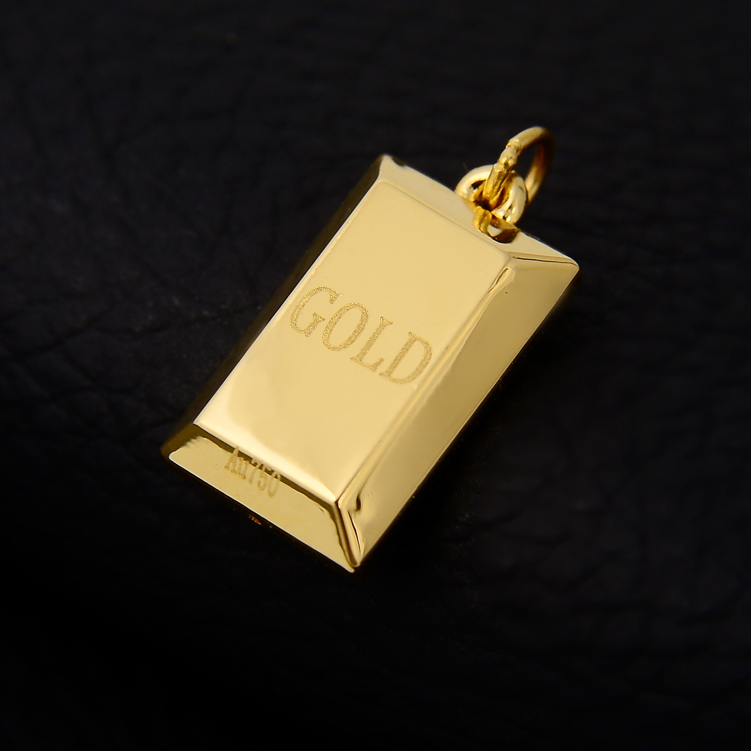 【小凤专属】18k金暴富小金条招米米吊坠（不含链）时尚百搭经典