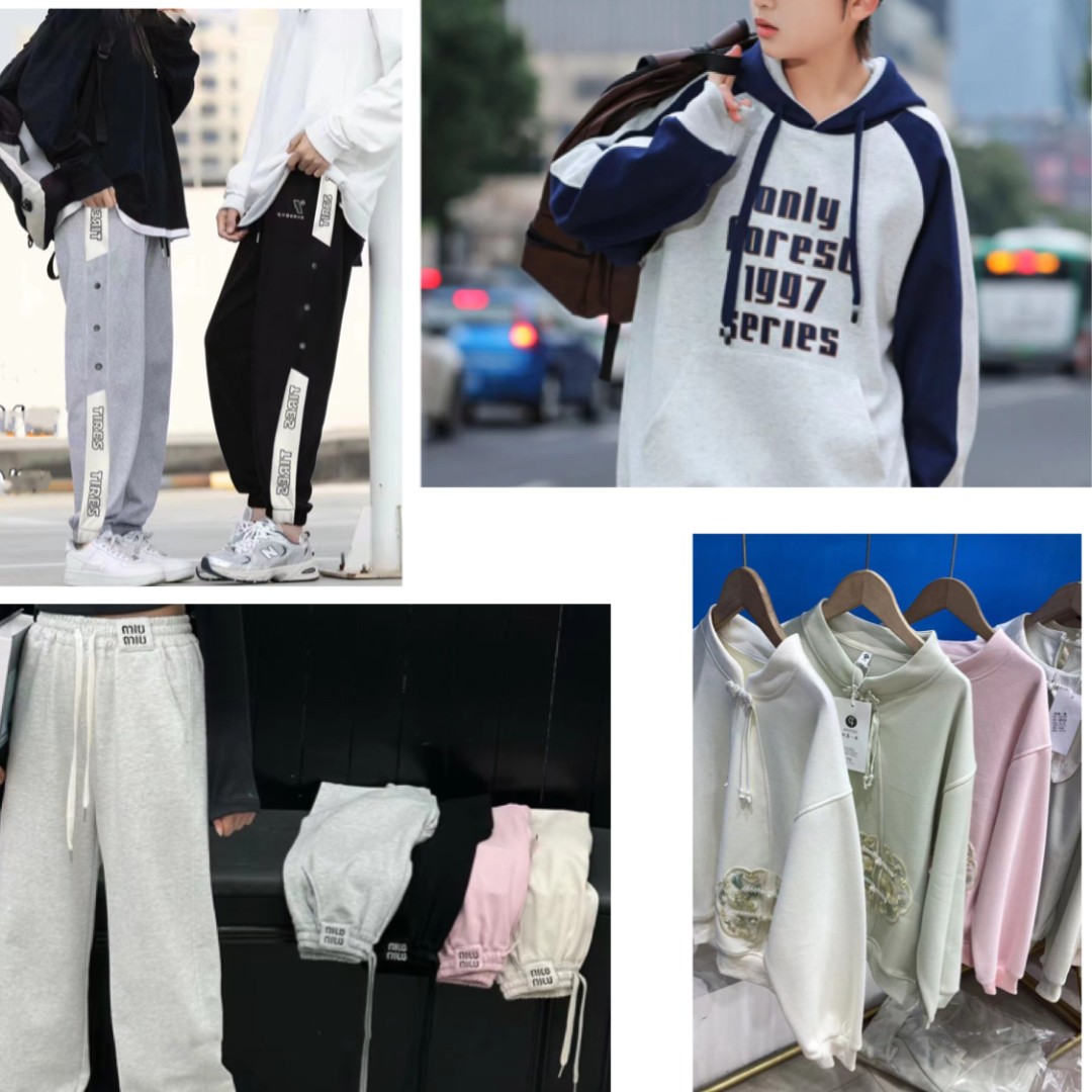 春季儿童休闲运动卫裤卫衣单件