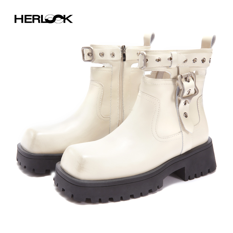 HERLOOK时尚T字短靴