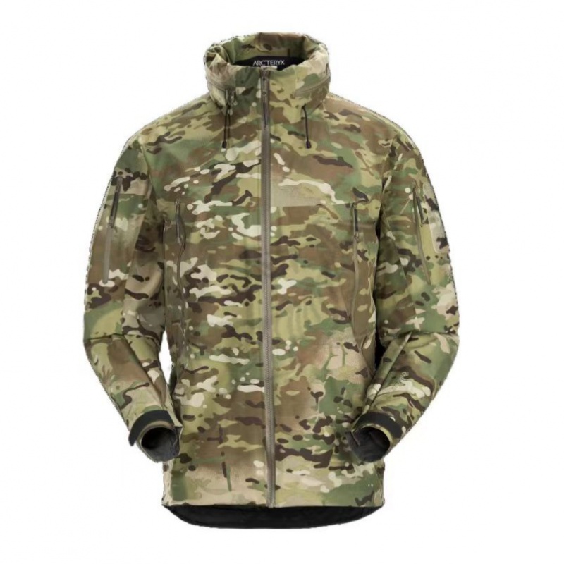 ARC‘TERYX/始祖鸟Leaf Alpha Jacket Gen2.1立领拉链迷彩夹克外