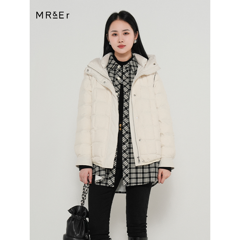 【达人专享】两件套时尚短款羽绒服外套R3D01063