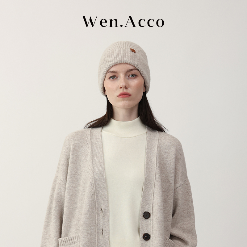 【护花使者】针织羊毛针织帽女S24-M06