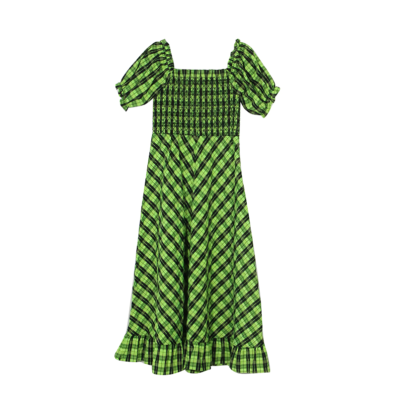 026集合两穿格子连衣裙