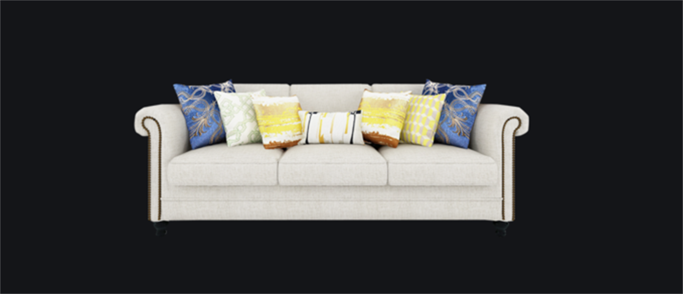 沙发1个颜色随机