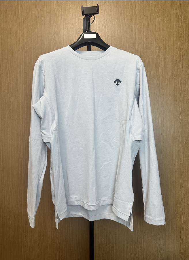 DESCENTE/迪桑特日本制男款运动休闲吸汗速干长袖VJM09