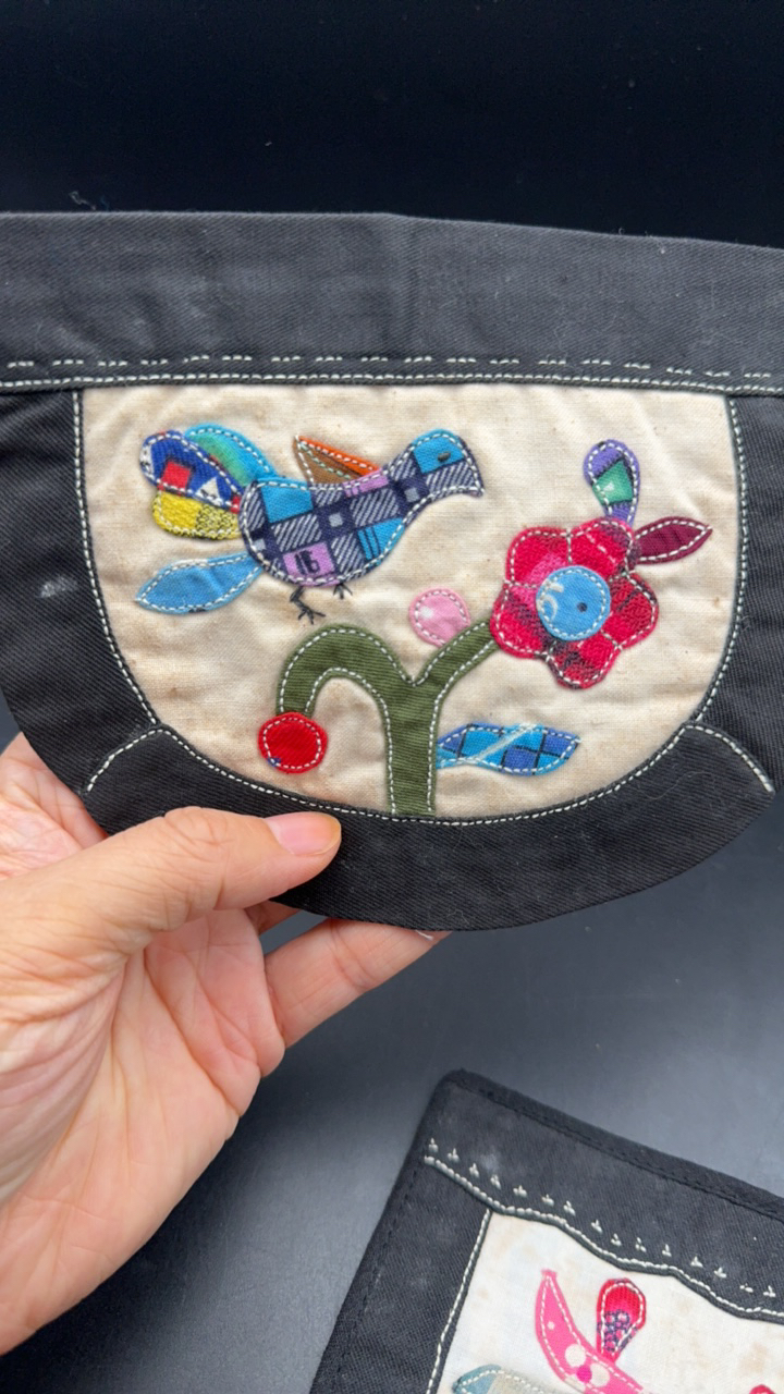 绣片，民俗物件，老绣，一物一价喜欢哪个请联系