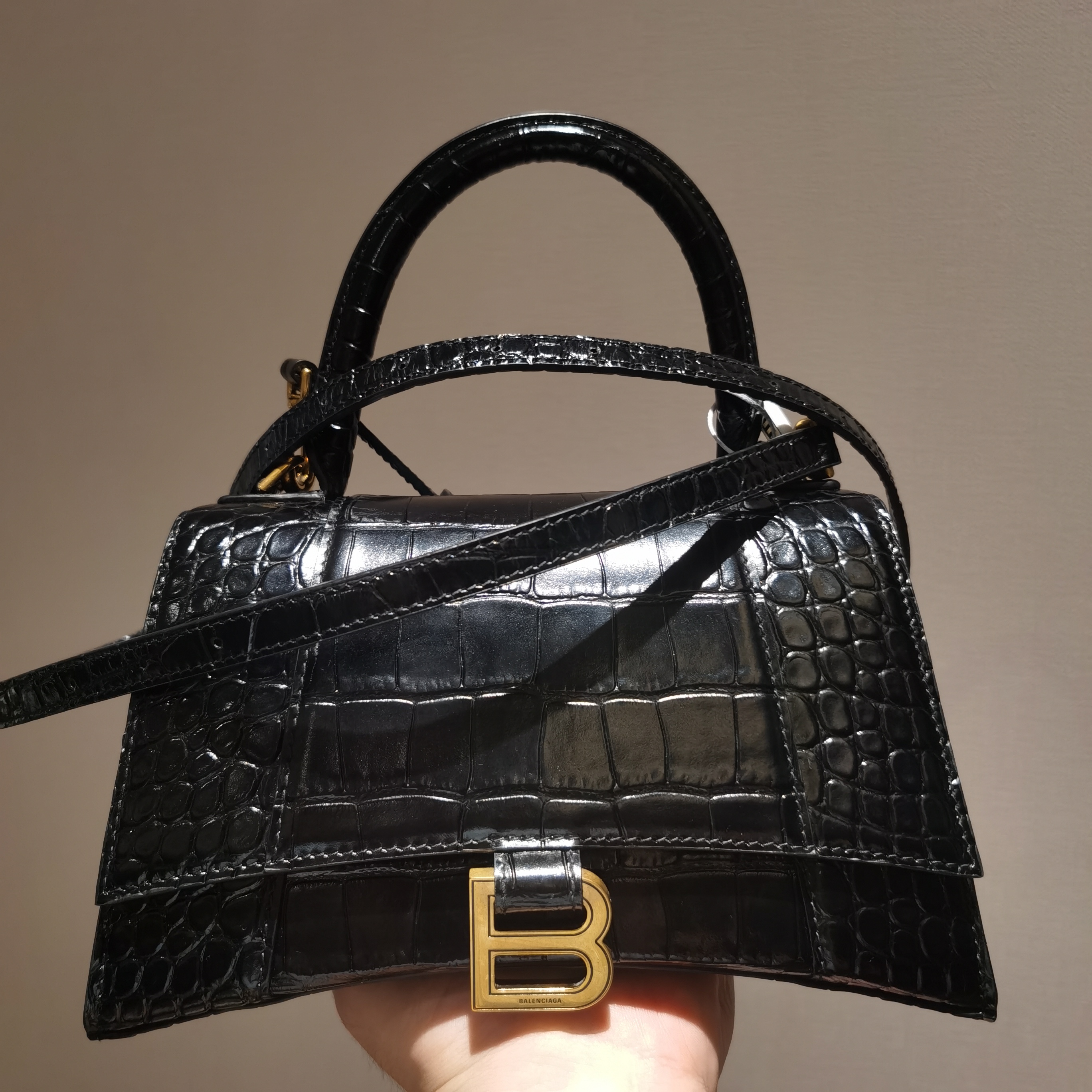 95新 Balenciaga/巴黎世家 巴黎世家S黑色经典