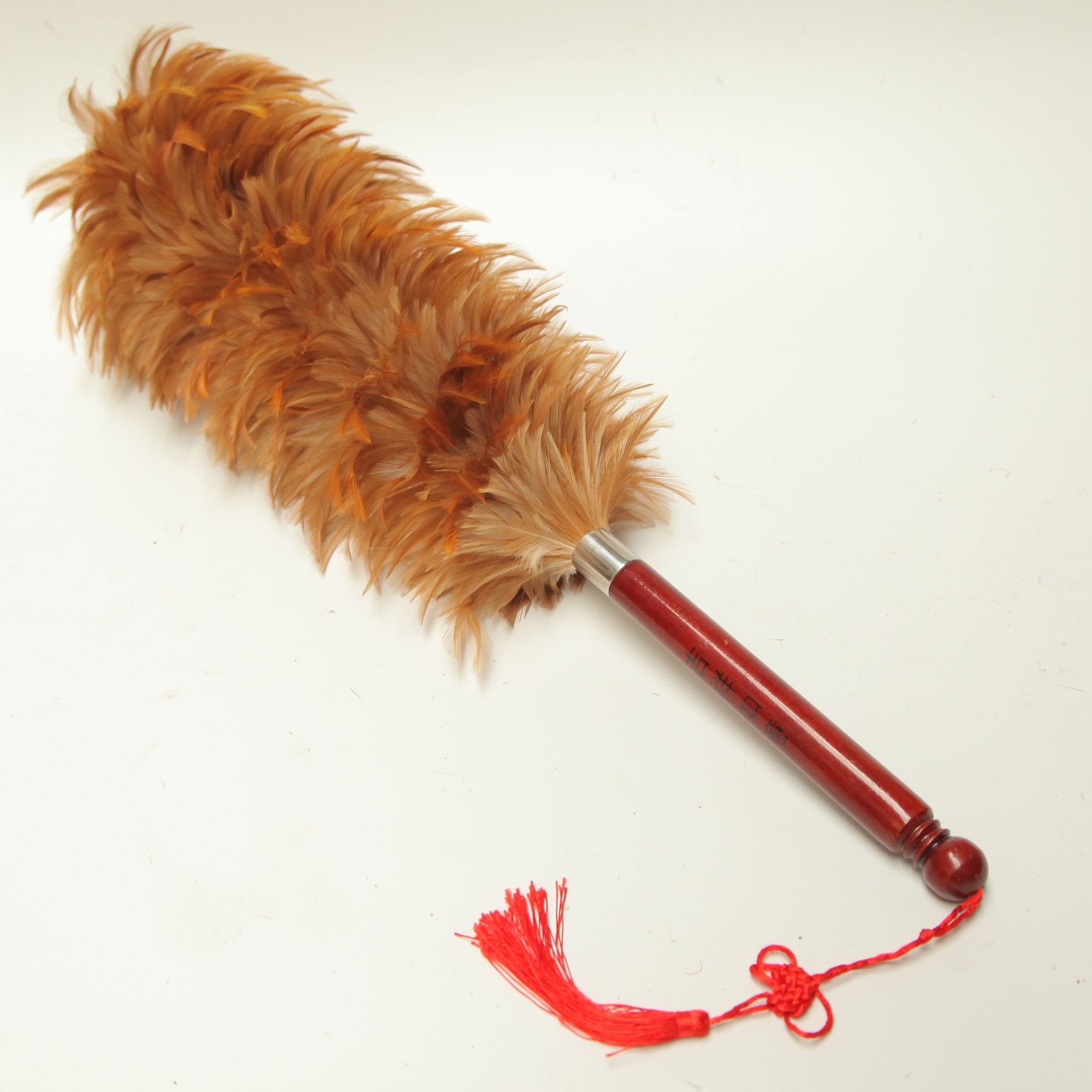 自产自销真老式打扫卫生神器加长不掉毛除尘扫灰静电优质鸡毛掸子