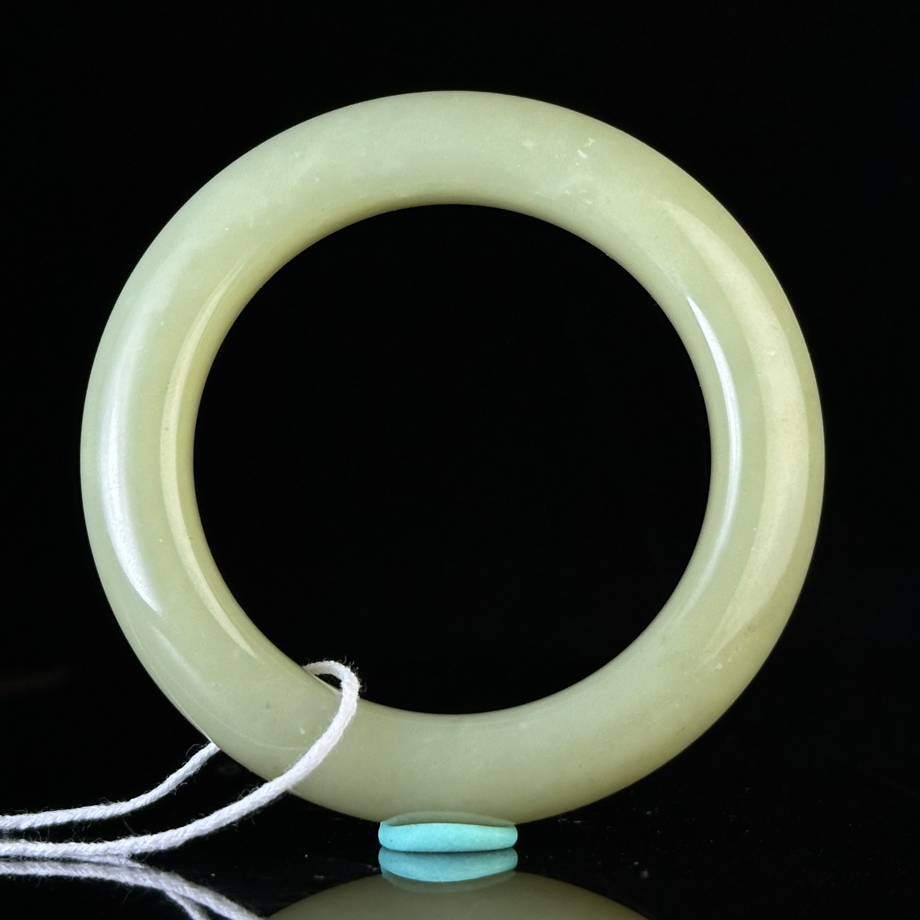 20世纪和田黄玉圆条镯 ZR401203094*【上海兰馨】