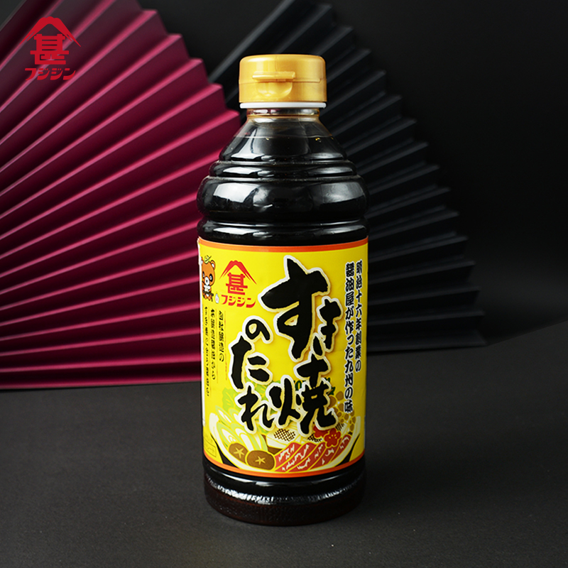 日本原装进口富士甚寿喜烧汁500ml日式牛肉饭汁提鲜酱油