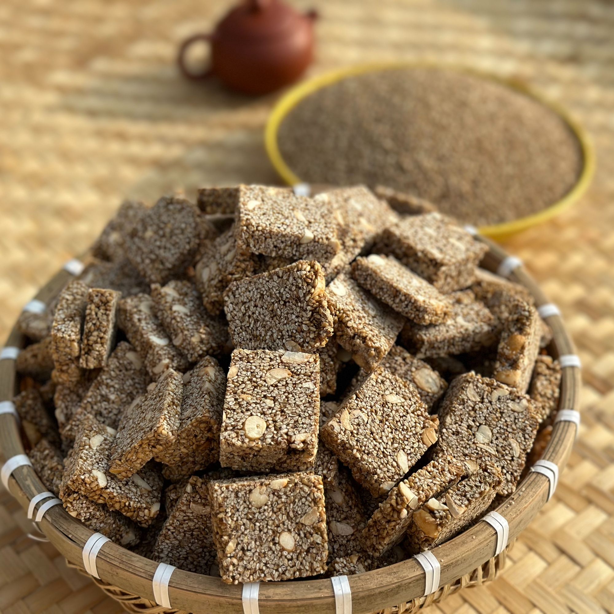 红薯白芝麻糖地方特产零食包邮