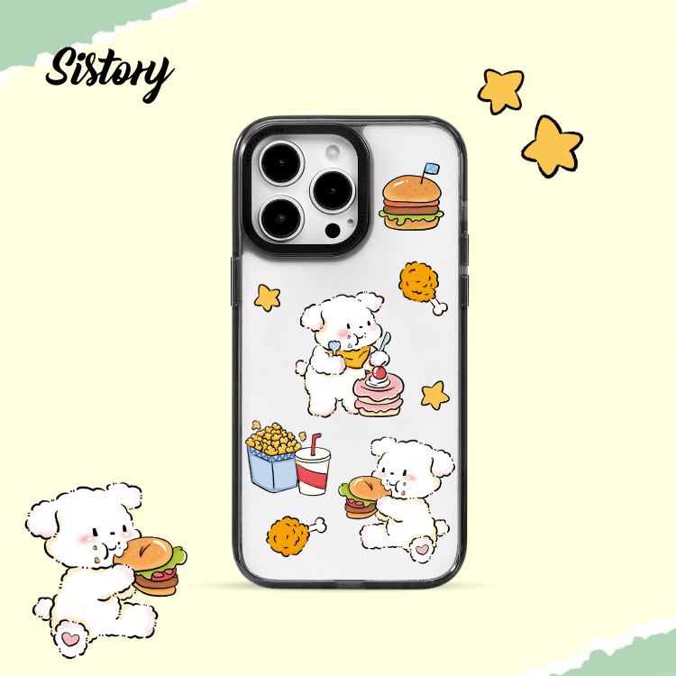sistory 贪吃小白 磁吸防摔全包百搭 适用iPhone17promax16手机壳