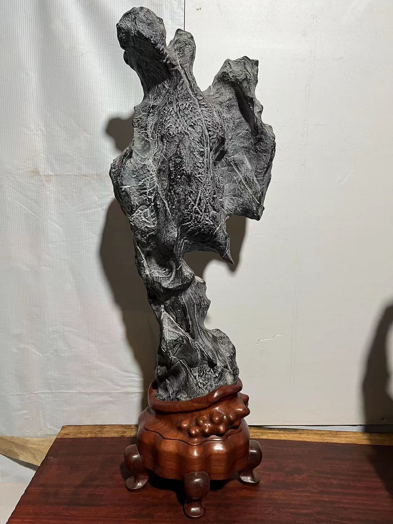 灵璧石摆件家居摆件客厅摆件