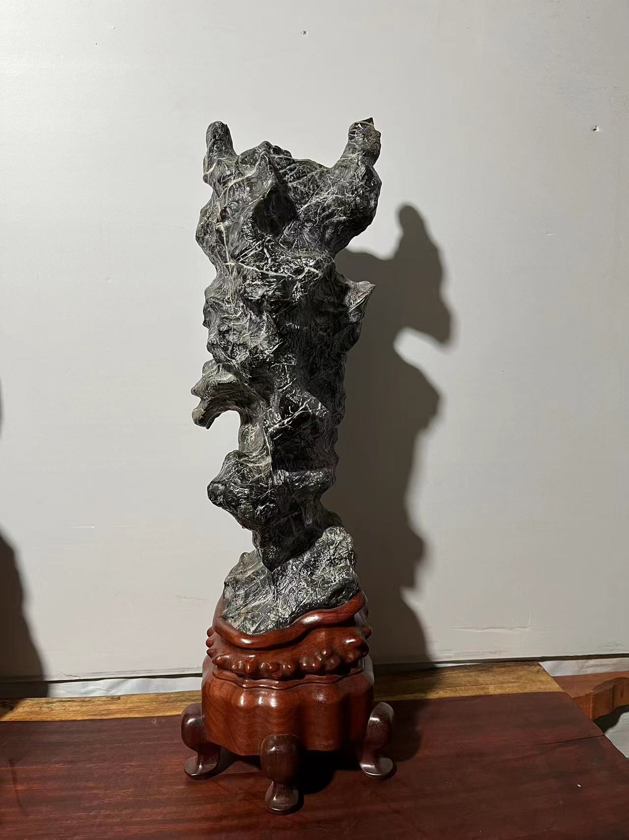 灵璧石摆件家居摆件客厅摆件