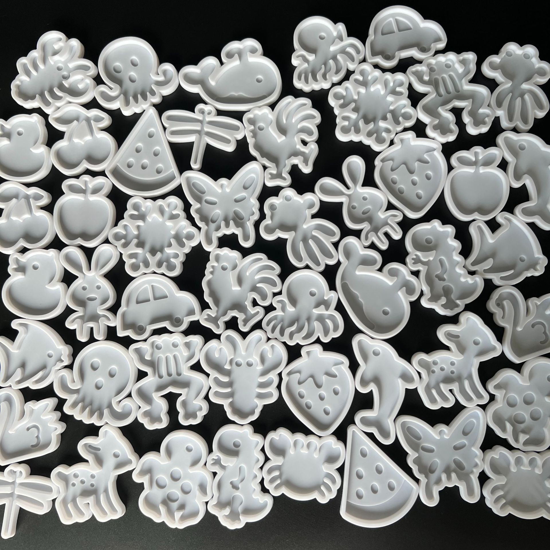 水精灵玩具模具海洋魔幻水宝宝儿童模具diy手工材料包3D异形卡通