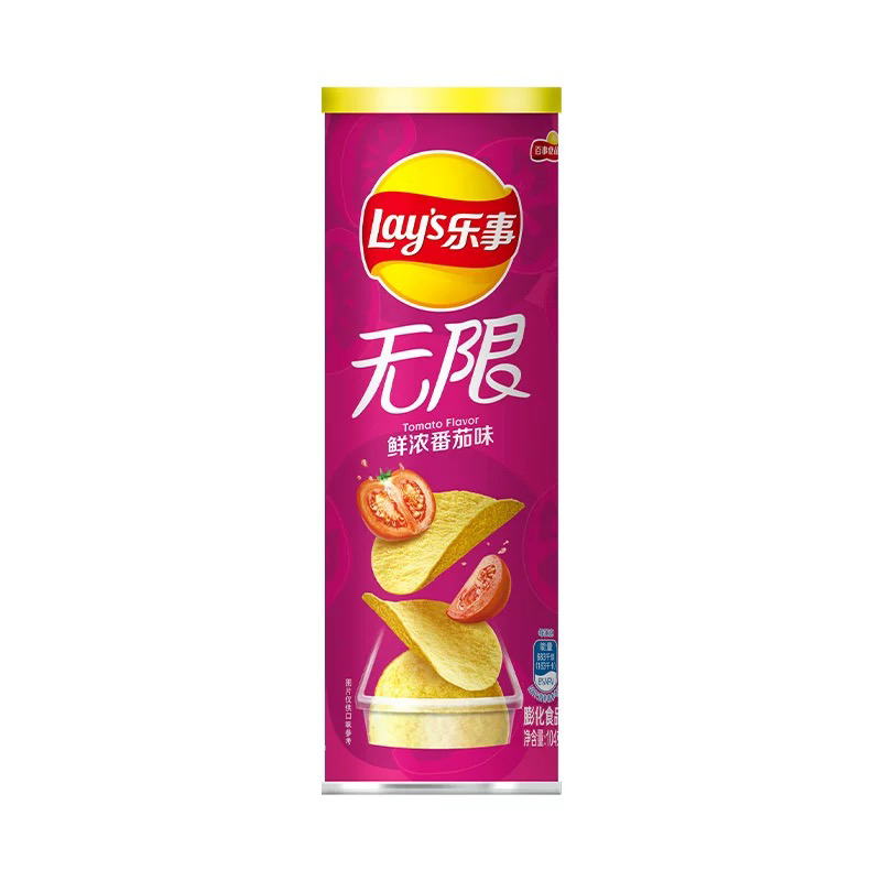 乐事薯片，番茄味90克
