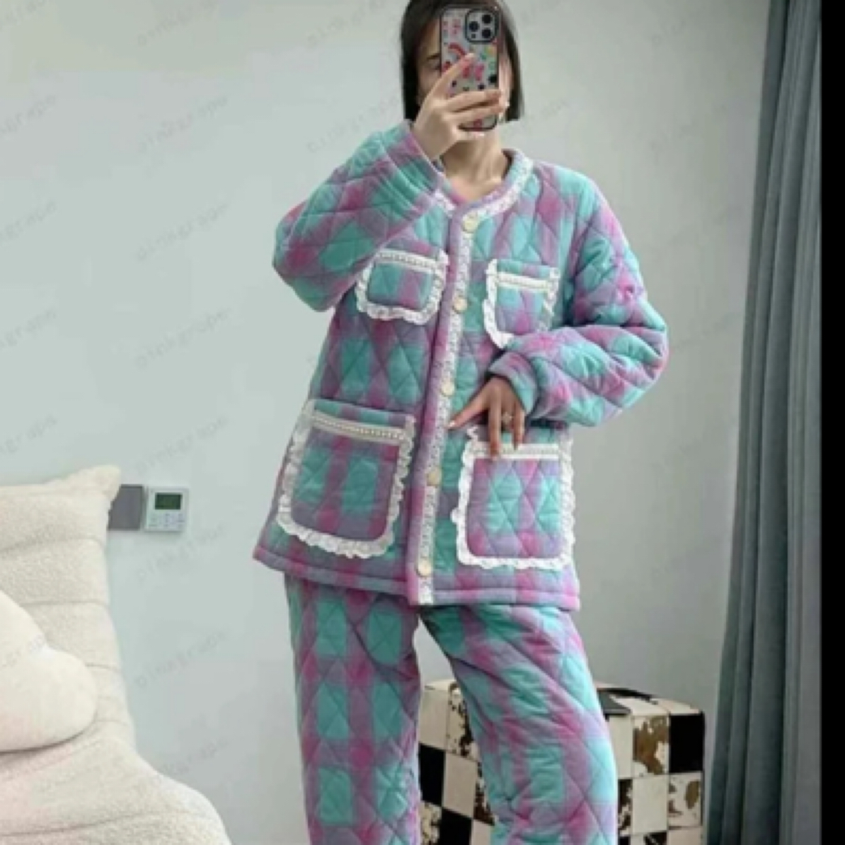 Pink家居服睡衣家居服